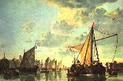 CUYP, Aelbert The Maas at Dordrecht  sdf Spain oil painting reproduction